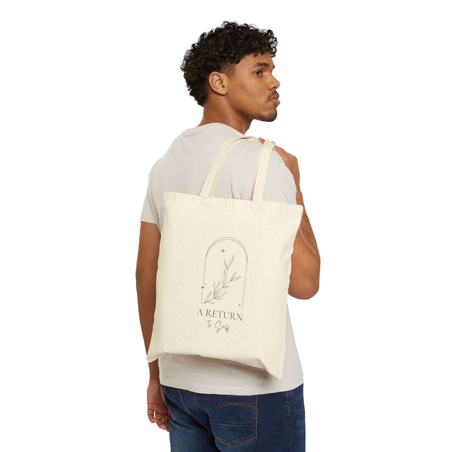 Canvas Tote :: "A Return to Self" Signature Logo