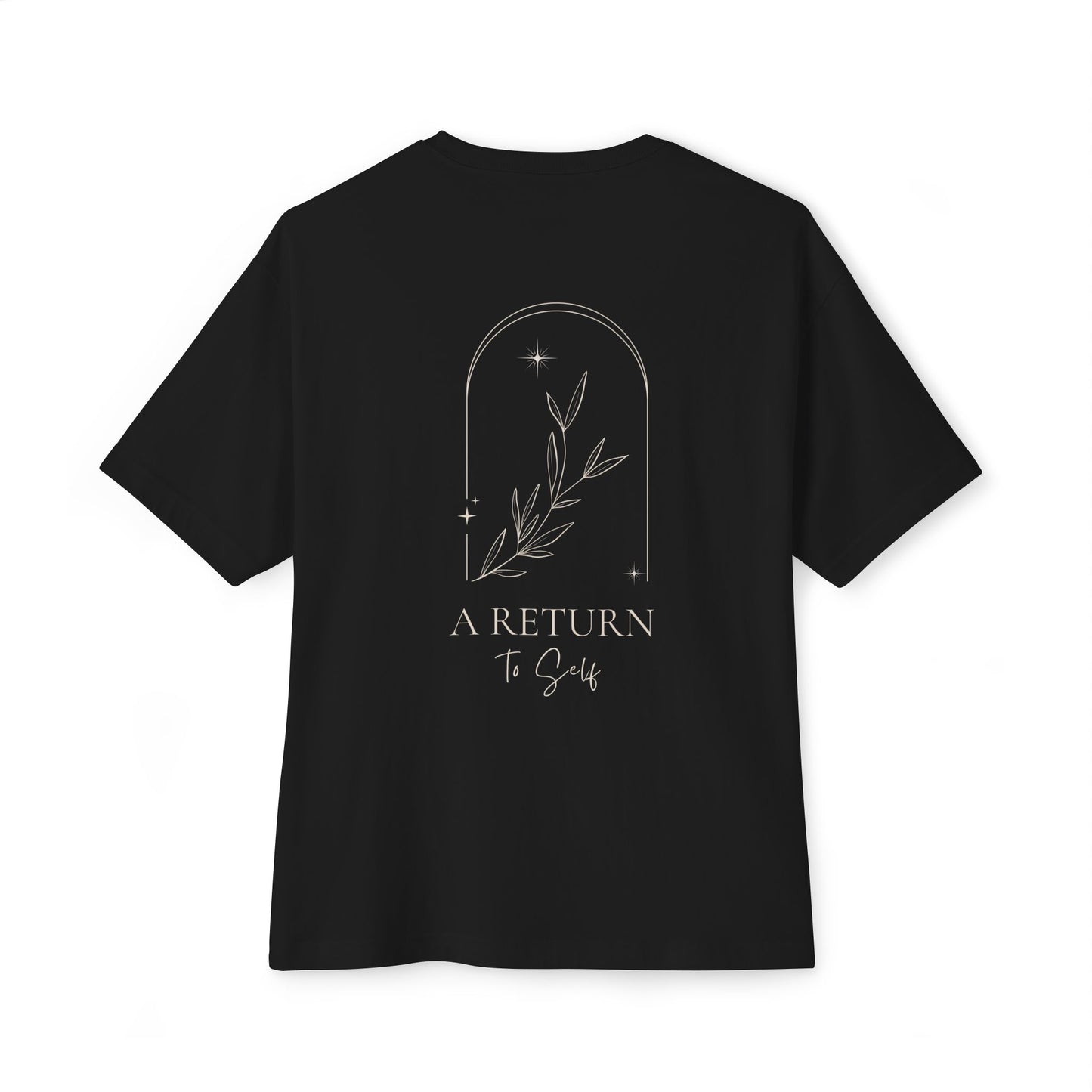 Soulful AF Tee — 'A Return to Self' Logo Backed Boxy T-Shirt