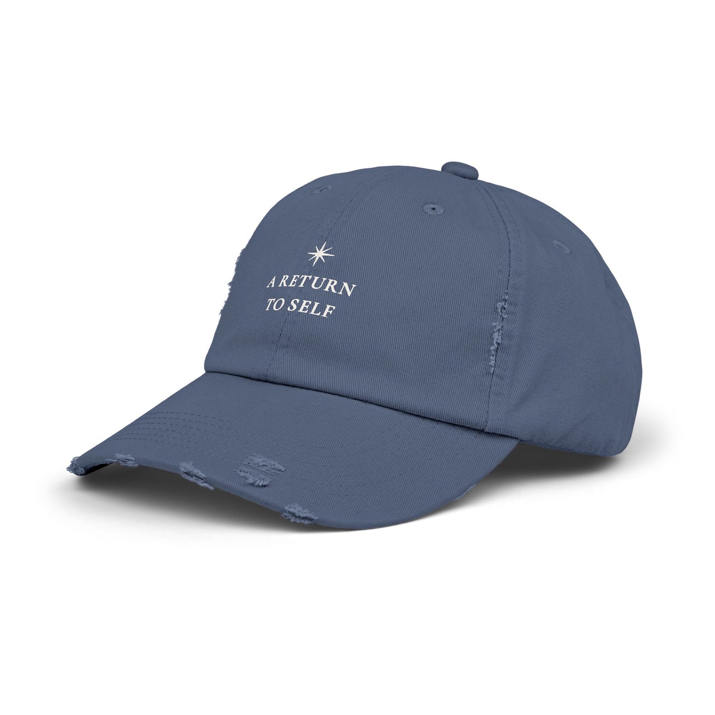 A Return to Self -  Distressed Baseball Cap