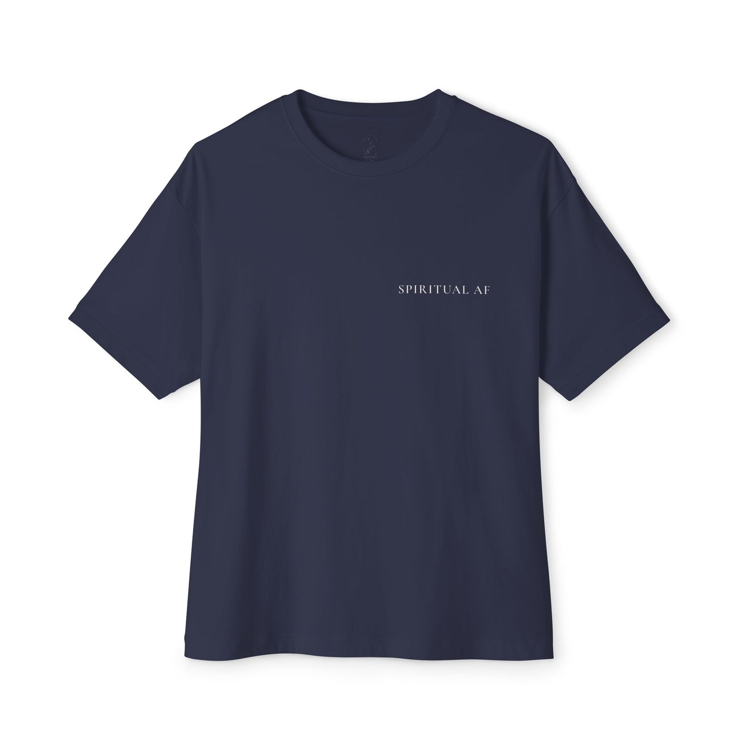 Spiritual AF Tee — 'A Return to Self' Logo Backed Boxy T-Shirt