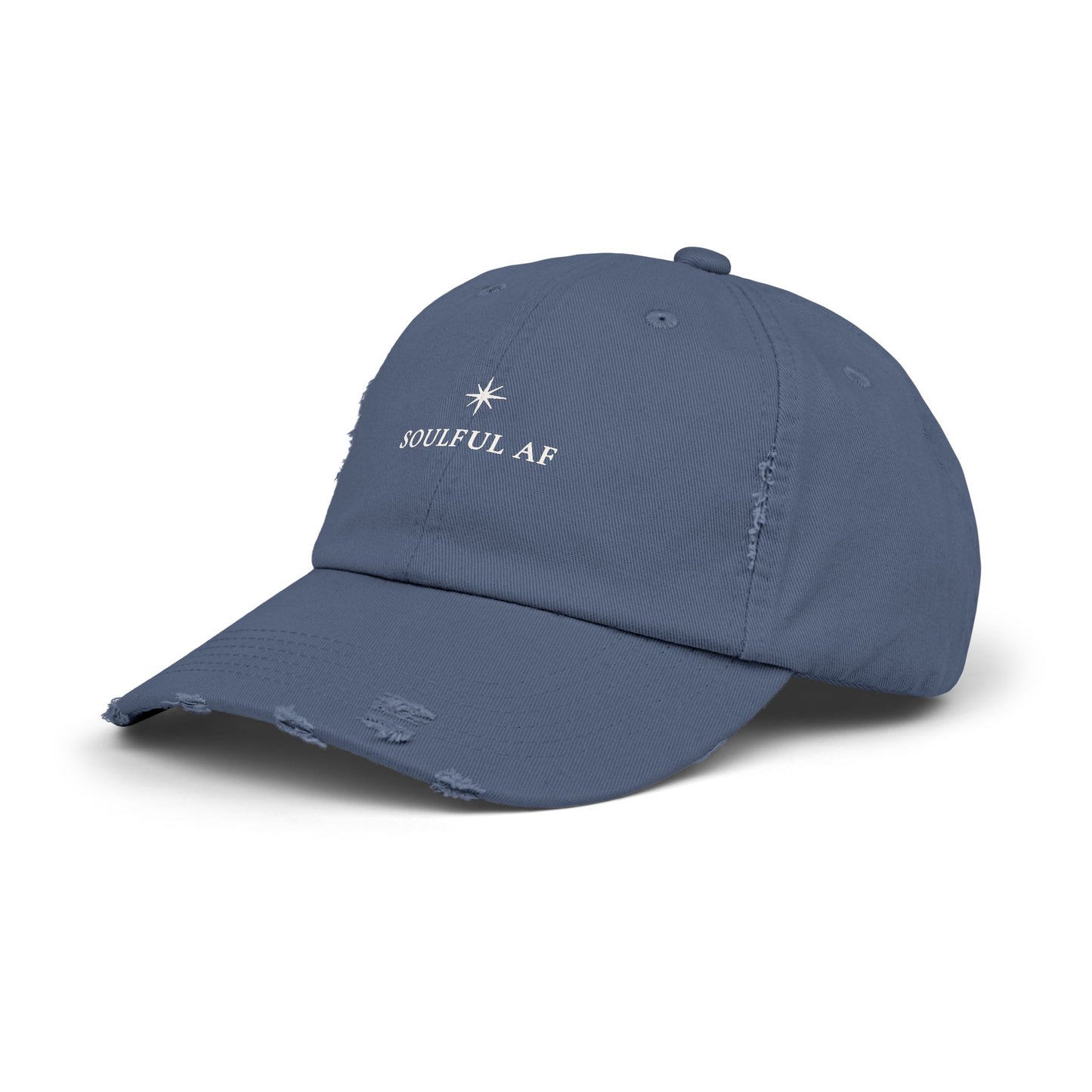 Soulful AF ::  Distressed Baseball Cap