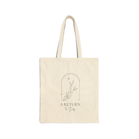 Canvas Tote :: "A Return to Self" Signature Logo