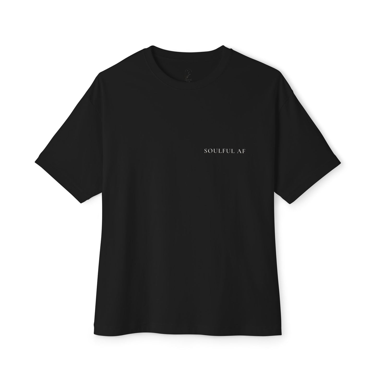 Soulful AF Tee — 'A Return to Self' Logo Backed Boxy T-Shirt