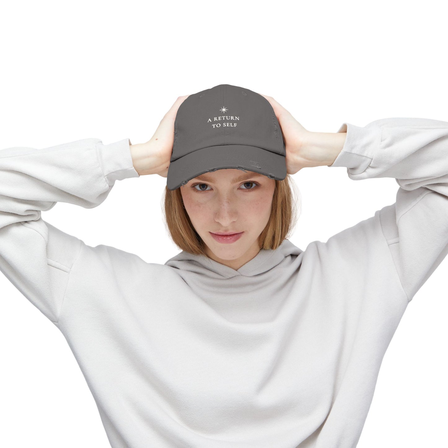 A Return to Self -  Distressed Baseball Cap
