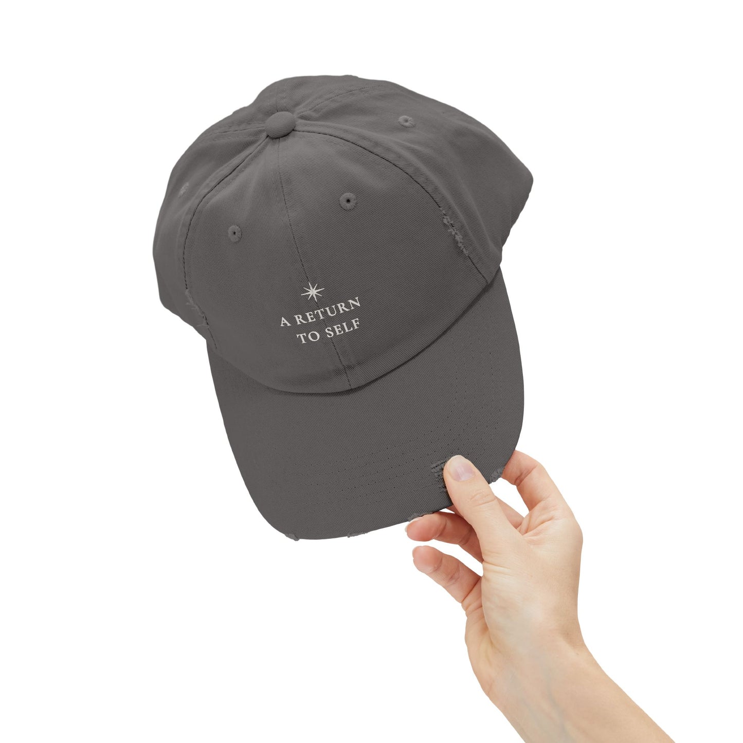 A Return to Self -  Distressed Baseball Cap