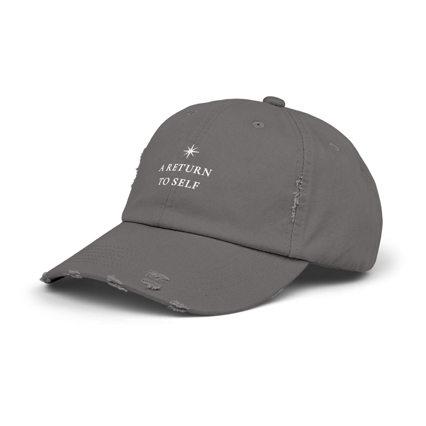 A Return to Self -  Distressed Baseball Cap